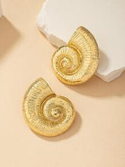 Snail Shell Luxury Earrings