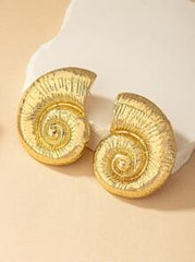 Snail Shell Luxury Earrings