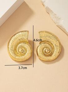 Snail Shell Luxury Earrings