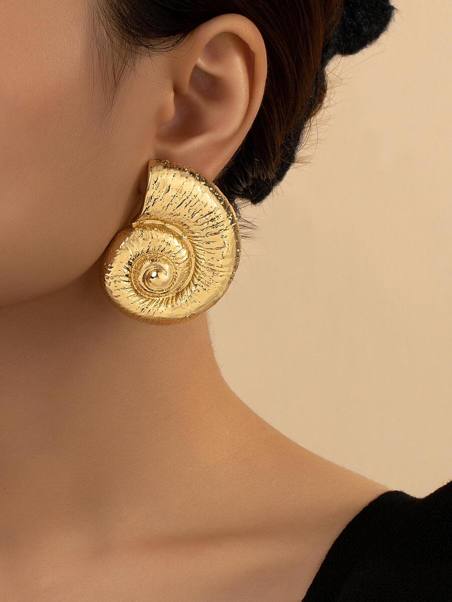 Snail Shell Luxury Earrings