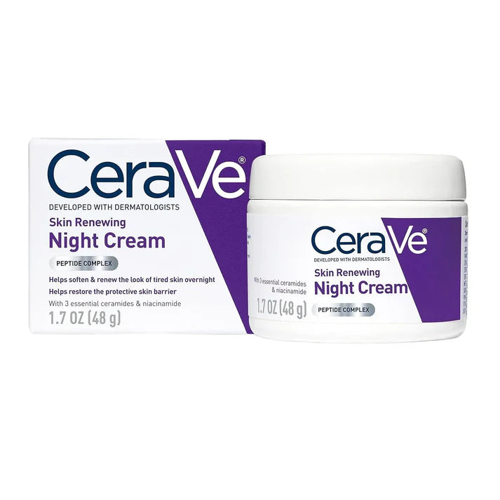 CeraVe Glow Kit: Night Cream + Sunblock + Cleanser + Serum