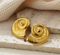 Snail Shell Luxury Earrings