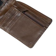 E-Slot Leather Purse for Men