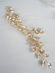 Gold & Silver Crystal Hair Vine