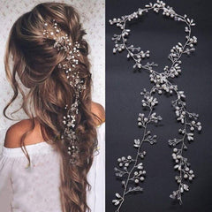 Elegant Crystal Vine Hair Comb