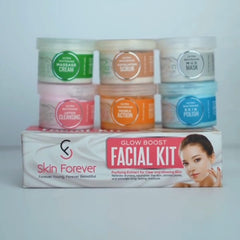 Skin Forever 6-Step Facial Kit – Salon Glow at Home